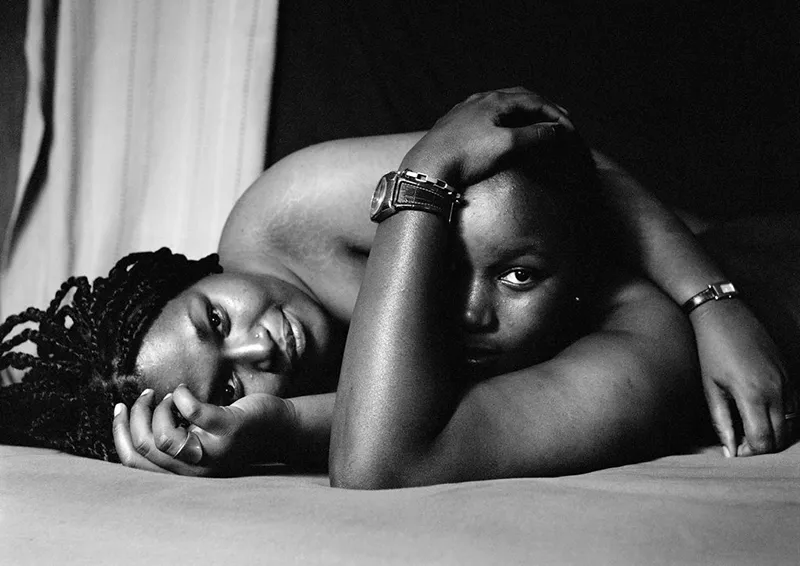 Two women by Zanele Muholi